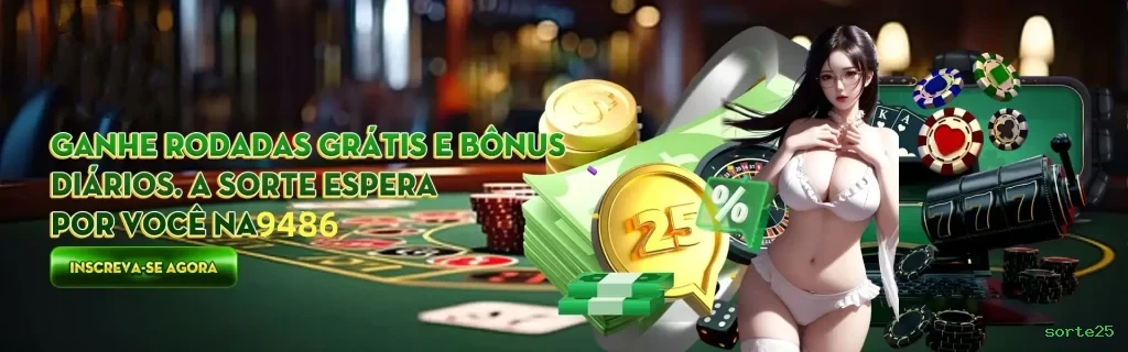 Slots online da sorte25 com jackpots progressivos